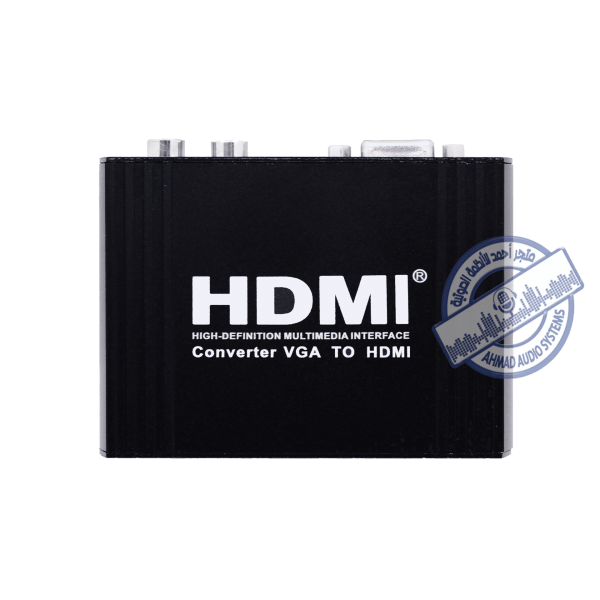 EXPANSION VGA TO HDMI CONVERTER  محول من في جي اي إلى اتش دي مناسب لتحويل اشارة الكمبيوتر مثلاً إلى اتش دي 